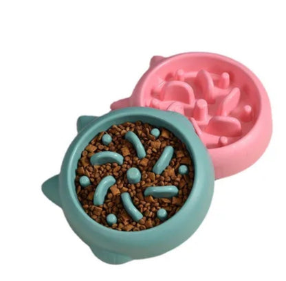 Ciotola Slow Feeder Anti-Ingoio per Cani e Gatt