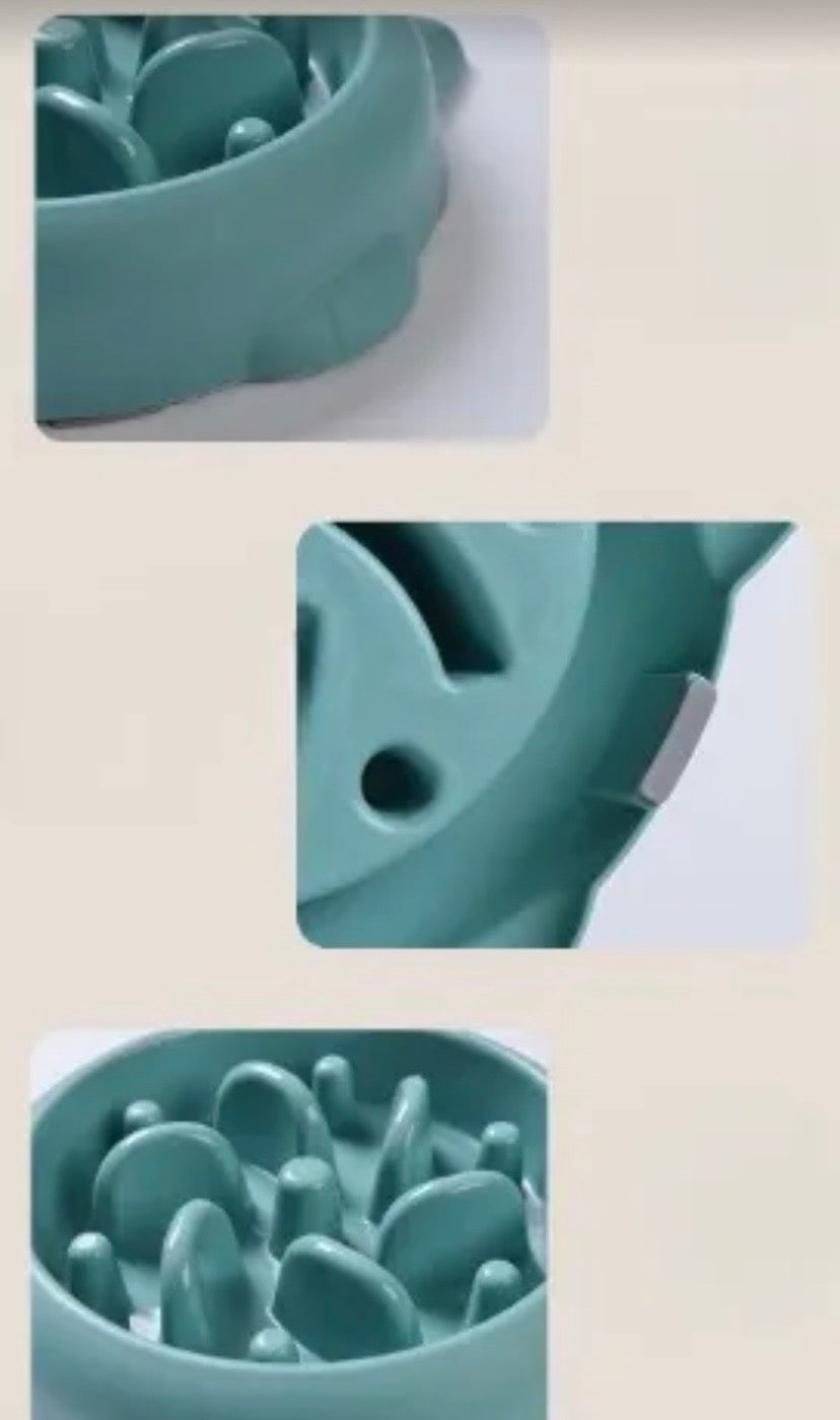 Ciotola Slow Feeder Anti-Ingoio per Cani e Gatt